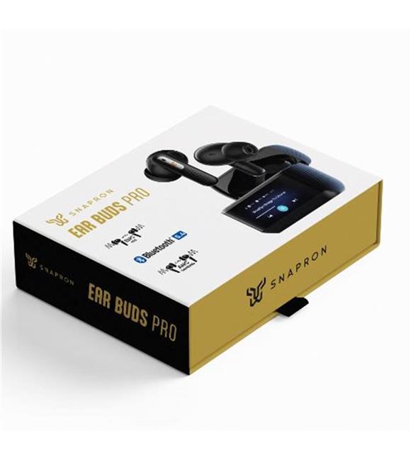 Snapron SNK-9002 Siyah Led Ekran Kablosuz Bluetooth 5.4 Kulak İçi Kulaklık (ENC Mıc-ANC Gameıng)