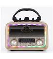 Everton RT-301.m  Bluetooth-USB-SD-FM Şarjlı,Solarlı,Ledli, Nostaljik Radyo El Fenerl Radyo