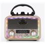 Everton RT-301.m  Bluetooth-USB-SD-FM Şarjlı,Solarlı,Ledli, Nostaljik Radyo El Fenerl Radyo