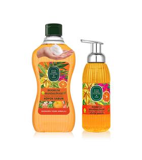 Eyüp Sabri Tuncer 1,5 ltl Bodrum Mandalinası Pet Şişe Köpük Sabun