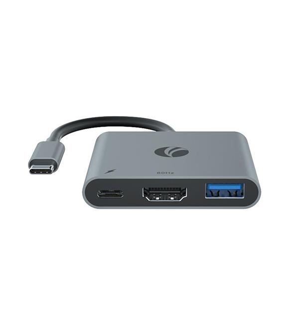 Vcom CUE15 Type-C To Hdmi(4K@60Hz)+Usb3.0+Pd 3.0 100W Çoklayıcı