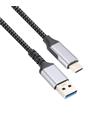 Vcom CU401M-1.8 Type-C to USB3.2 Gen2 1.8m 10Gbps 3A Şarj Kablosu