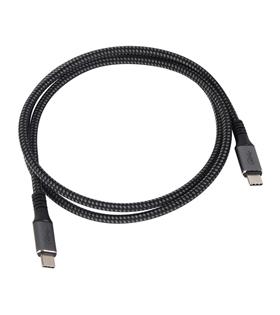 Vcom CU520M Type-C to Type-C 3m 20Gpbs (USB4) 90W 4K@60Hz Video Örgülü Şarj ve Data Kablosu