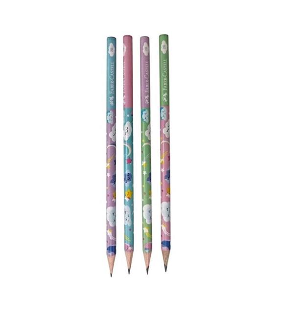 Faber-Castell Kurşun Kalem Sevimli Bulutlar 2B 5244 000068