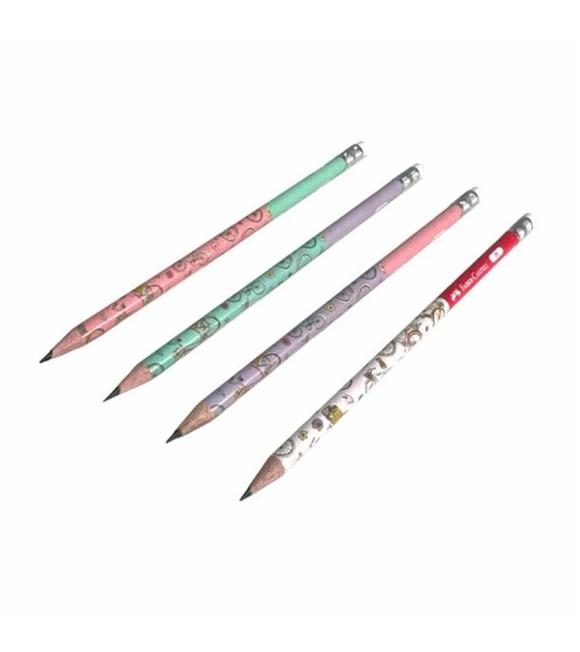 Faber-Castell Kurşun Kalem Silgili Bisiklet 2B 5244 000073