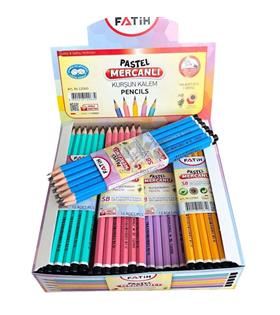 Fatih Kurşun Kalem Köşeli Mercanlı Pastel Renkli