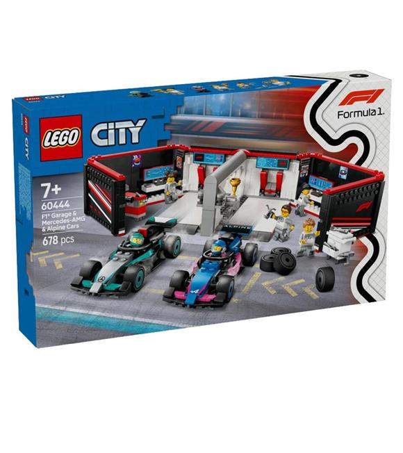 Lego Cıty F1 Garaj Amg Ve Alpine