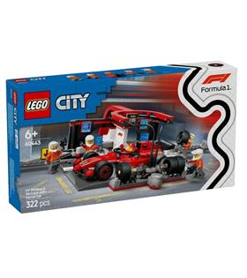 Lego Cıty F1 Pit Stop Ve Ekibi Adr-lsc60443
