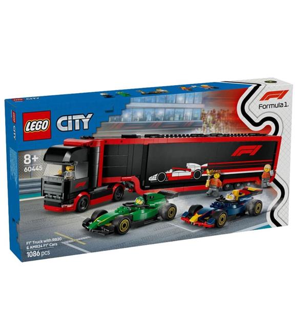 Lego Cıty F1 Kamyon Rb20 Ve Amr24 Adr-lsc60445