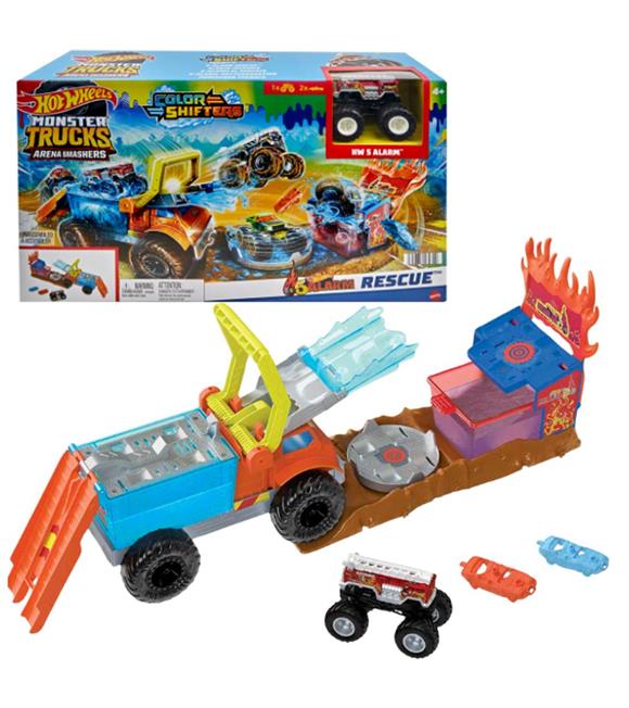 Hot Wheels Monster Trucks Arena Mücadelesi Color Shifters Oyun Seti
