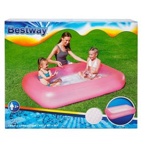 Bestway Şişme Tabanlı Dikdörtgen Havuz Renkli 165x25 Cm Kzld-Bw51115