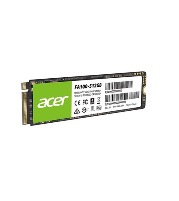 Acer 512GB FA100 3200-2200MB-s PCIe Gen3 x 4 M.2 SSD Disk