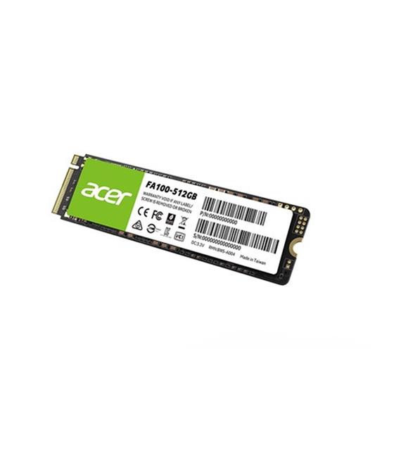 Acer 512GB FA100 3200-2200MB-s PCIe Gen3 x 4 M.2 SSD Disk