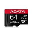 Adata 64 GB High Endurance microSDXC 4K U3 V30 A2 Hafıza Kartı