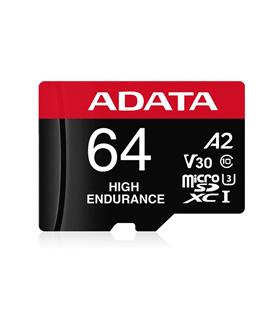 Adata 64 GB High Endurance microSDXC 4K U3 V30 A2 Hafıza Kartı