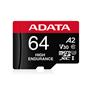 Adata 64 GB High Endurance microSDXC 4K U3 V30 A2 Hafıza Kartı