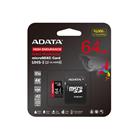 Adata 64 GB High Endurance microSDXC 4K U3 V30 A2 Hafıza Kartı_1