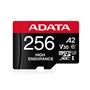 Adata 256 GB High Endurance microSDXC 4K U3 V30 A2 Hafıza Kartı