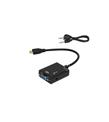 Frisby FA-6672C Mini HDMI - VGA ve SES Aktif Dijital Analog Dönüştürücü (1080p)