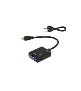 Frisby FA-6672C Mini HDMI - VGA ve SES Aktif Dijital Analog Dönüştürücü (1080p)