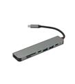 Frisby FA-7662TC USB Type-C™ - HDMI + SD-TF + USB 3.0 Adaptör + PD Şarj