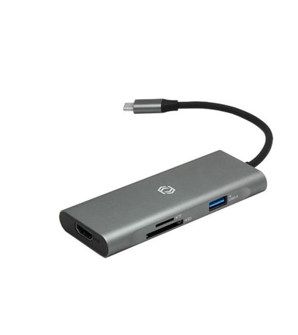Frisby FA-7712TC USB Type-C™ Hub (HDMI + 3 x USB 3.0 + SD-TF + PD Şarj)