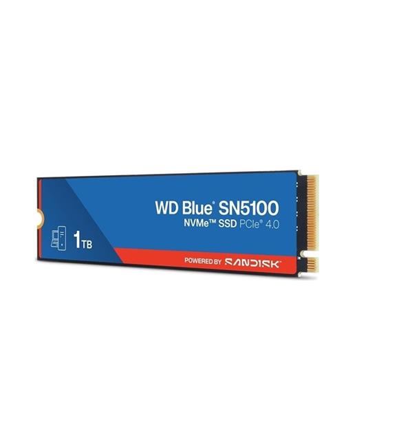 Wd 1TB Blue SN5100 Pcı-4.0 7100MB-S 6700MB-S WDS100T5B0E M2 SSDDisk