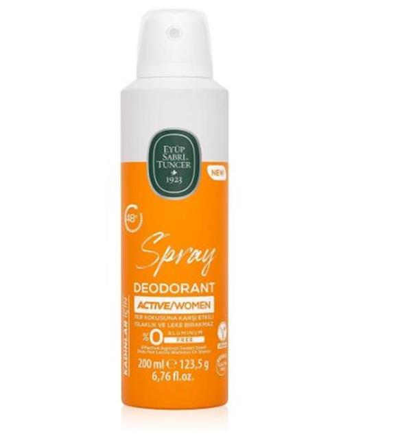Eyüp Sabri Tuncer Active - Kadın Sprey Deodorant 200 ml
