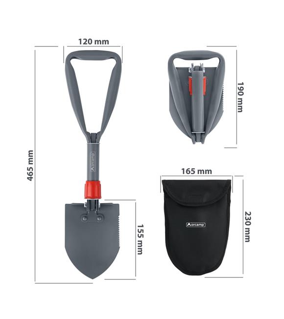 Orcamp Terra Kazma Kürek Seti OUT-4101