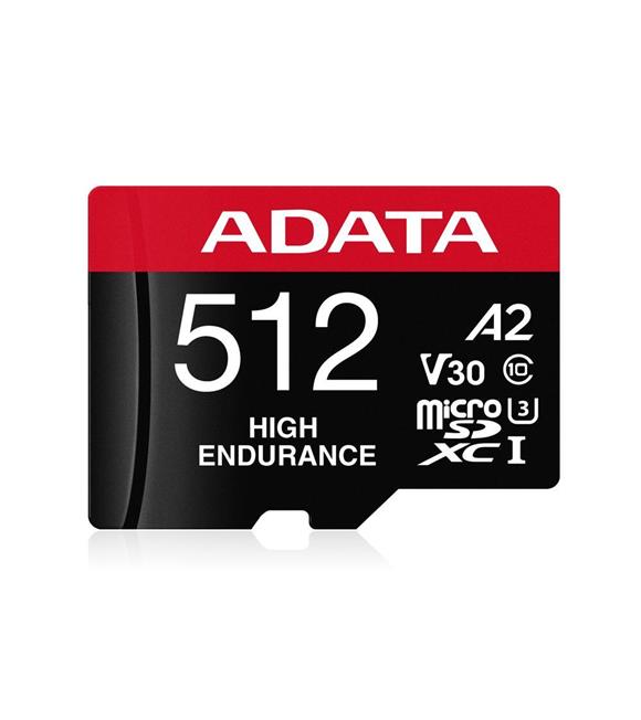 Adata 512 GB High Endurance microSDXC 4K U3 V30 A2 Hafıza Kartı
