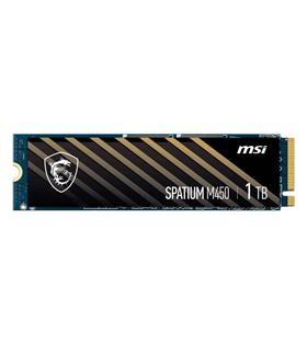 Msi 1TB Spatium M450 V1 NVMe PCIe Gen4 x4 Okuma 3400MB – Yazma 2400MB M.2 SSD Disk