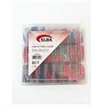 Elba CP-01 Şeffaf Kutulu Usb To Type-c Renkli(Kırmızı,Lacivert,Beyaz,Gri,Bordo)24lü Şarj Kablosu