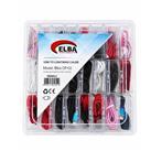 Elba CP-02 Şeffaf Kutulu Usb To Lightning (Kırmızı,Beyaz,Pembe,Siyah,Lacivert)24lü Şarj Kablosu