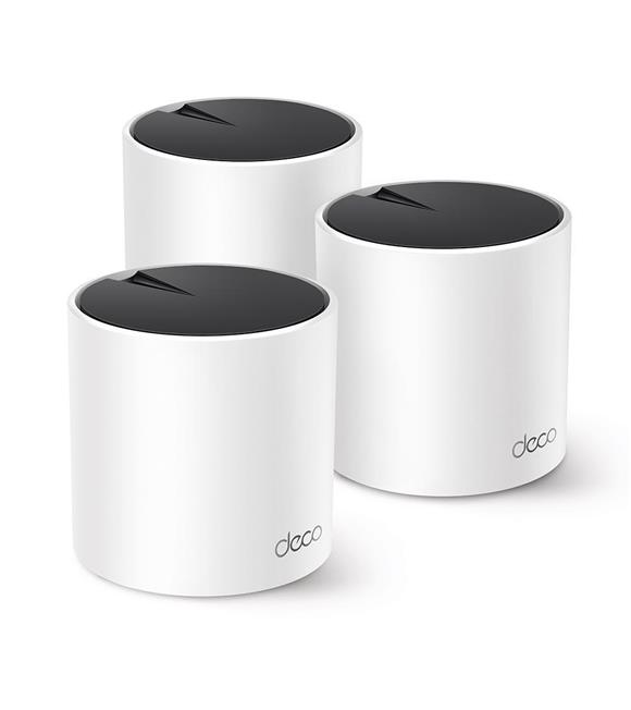 Tp-Link DECO X55 3LÜ Wi-Fi 6 AX3000 Tüm Evi Kapsayan Mesh Wifi Sistemi