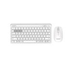 Everest  KM-BT903 Beyaz 3in1 3 BT + 2.4  İnce Q 4 Cihaz Bağlantılı Kablosuz Klavye + Mouse Set