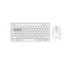 Everest  KM-BT903 Beyaz 3in1 3 BT + 2.4  İnce Q 4 Cihaz Bağlantılı Kablosuz Klavye + Mouse Set