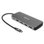 S-link SWV-USBC036 6 in 1 Gri Metal Type-C to HDMI Depolama Fonskiyonlu 6 in 1 USB-C Hub