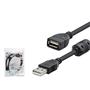 HADRON HDX7533 USB Uzatma Kablosu 1.5mt - Siyah