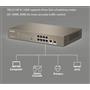 Tenda TEG5310P-8-150W SWT 9 10-100Mbps +1 Gigabit-SFP Slots Yönetilebilir Switch