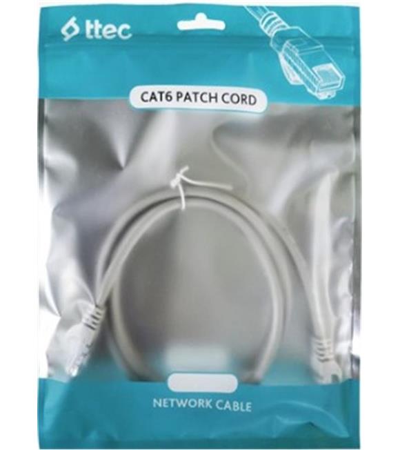 Ttec Plus Ttec KBL-PTCH-50CMG Cat6 0.50MT Gri Utp Patch Kablo Kategori Dışı