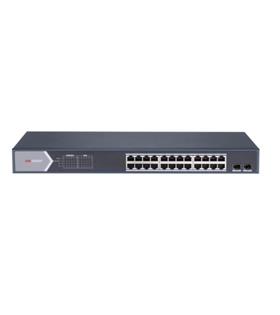 Hikvision DS-3E1526P-SI 26 Port Gbit 24 Port Poe 370W 1xGbit+1xSFP Uplink Yönetilebilir Switch