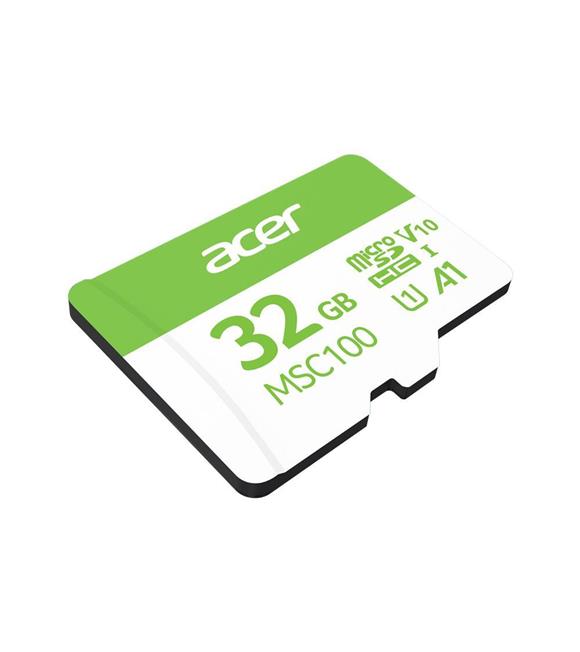 Acer MSC100 32GB microSD U1 V10 A1 Aksiyon Kamera & Güvenlik Kamerası Uyumlu
