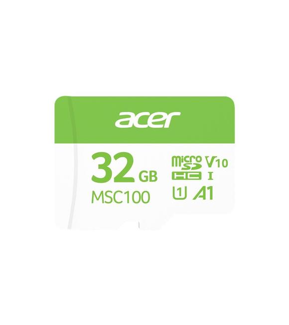 Acer MSC100 32GB microSD U1 V10 A1 Aksiyon Kamera & Güvenlik Kamerası Uyumlu