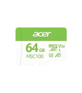 Acer MSC100 64GB microSD U3 V30 A1 Aksiyon Kamera & Güvenlik Kamerası Uyumlu