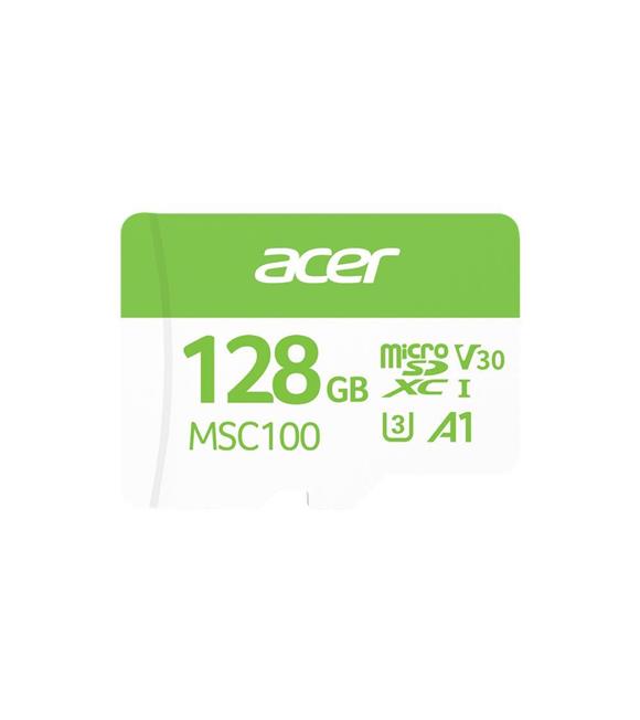 Acer MSC100 128GB microSD U3 V30 A1 Aksiyon Kamera & Güvenlik Kamerası Uyumlu