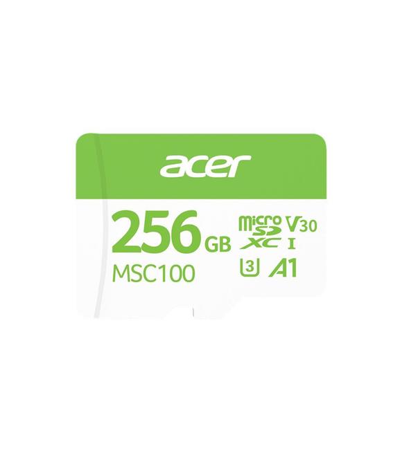 Acer MSC100 256GB microSD U3 V30 A1 Aksiyon Kamera & Güvenlik Kamerası Uyumlu