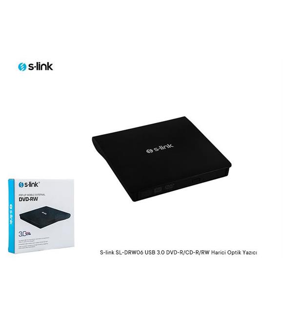 S-link SL-DRW06 USB 3.0 DVD-R-CD-R-RW Harici Optik Yazıcı_1