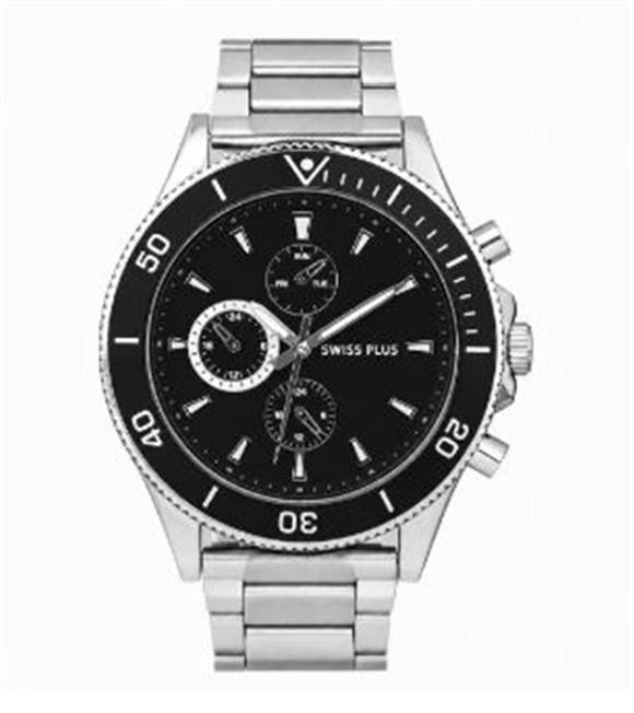 Casio Swiss Plus Man Watch Basic Seri Model-10 ST3516AGS Lüx Black-Silver(Kol Saati) Kategori Dışı