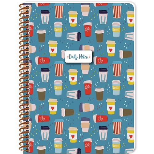 Keskin Color Defter Karton Kapak Spiralli Coffee 16,x22,5 80 YP Çiz. Okula Dönüş Kampanyası Defterler