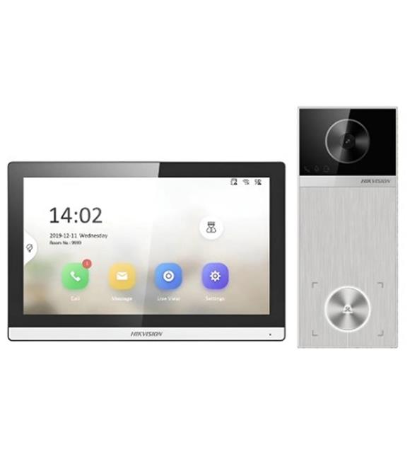 Hikvision DS-KIS611-S İp Vİdeo İnterkom Kit Kapı Zilleri